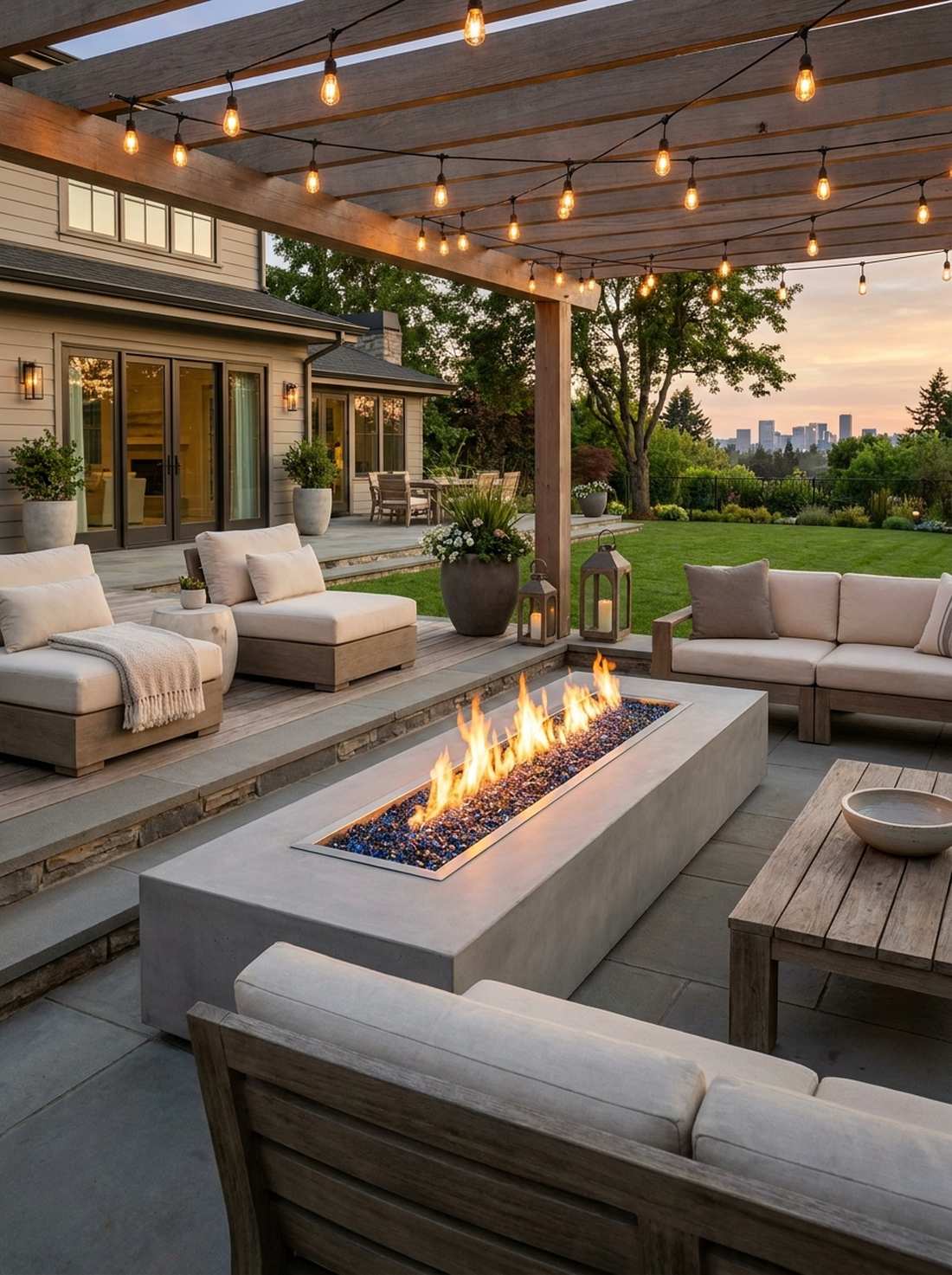 minimalist fire features