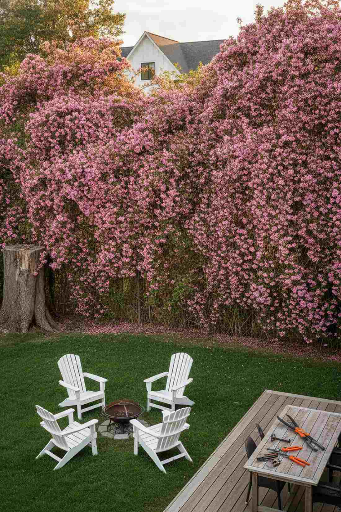 montana rubens pink cascade