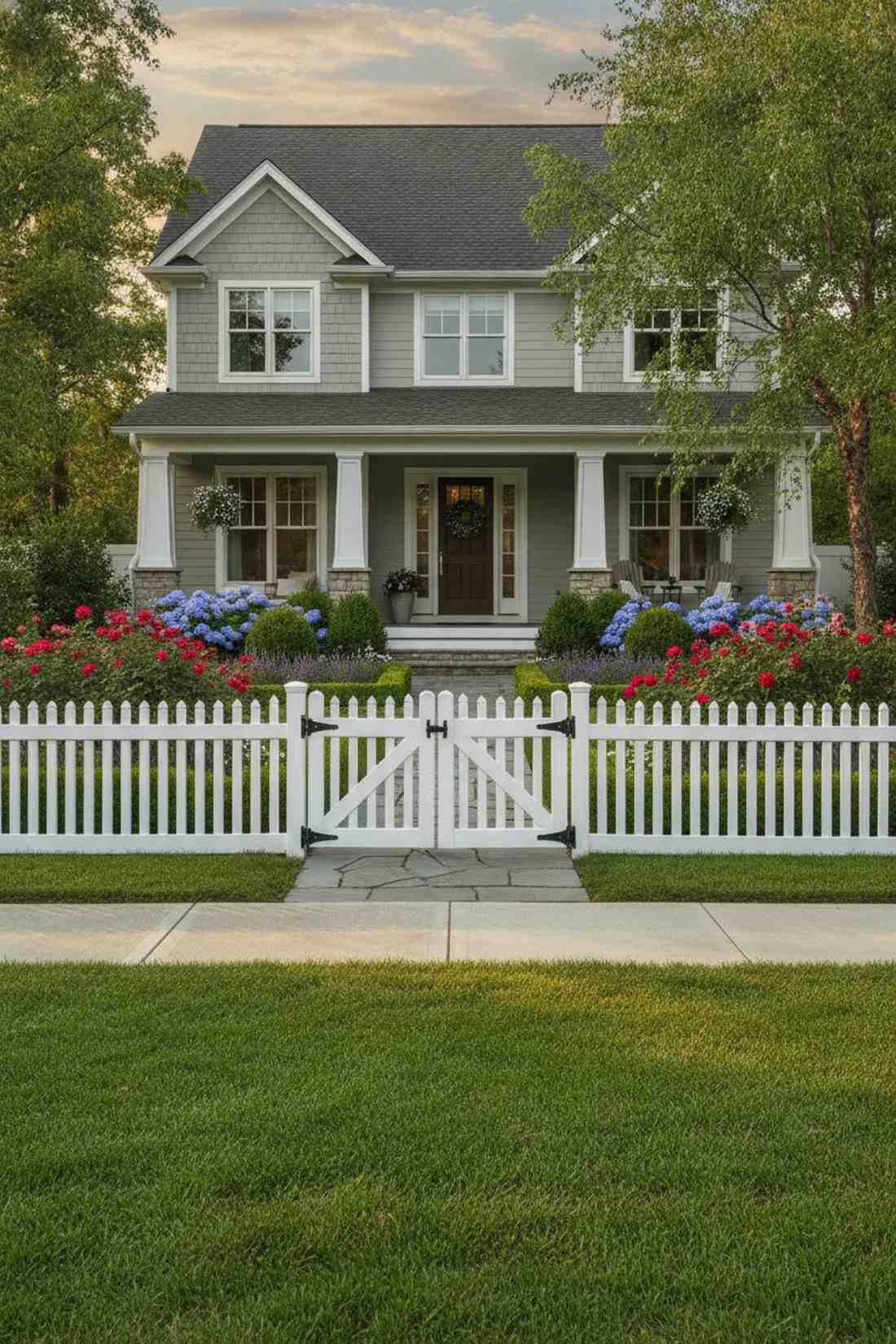 picket fence enclosures