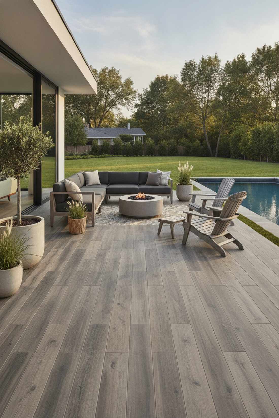 porcelain tile planks