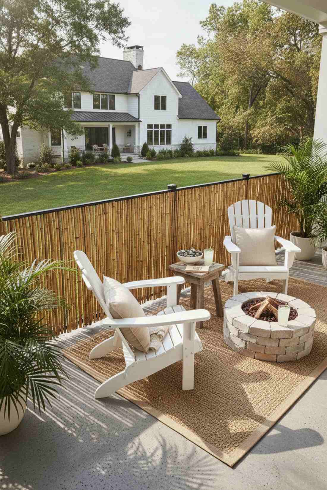 reed and bamboo screens