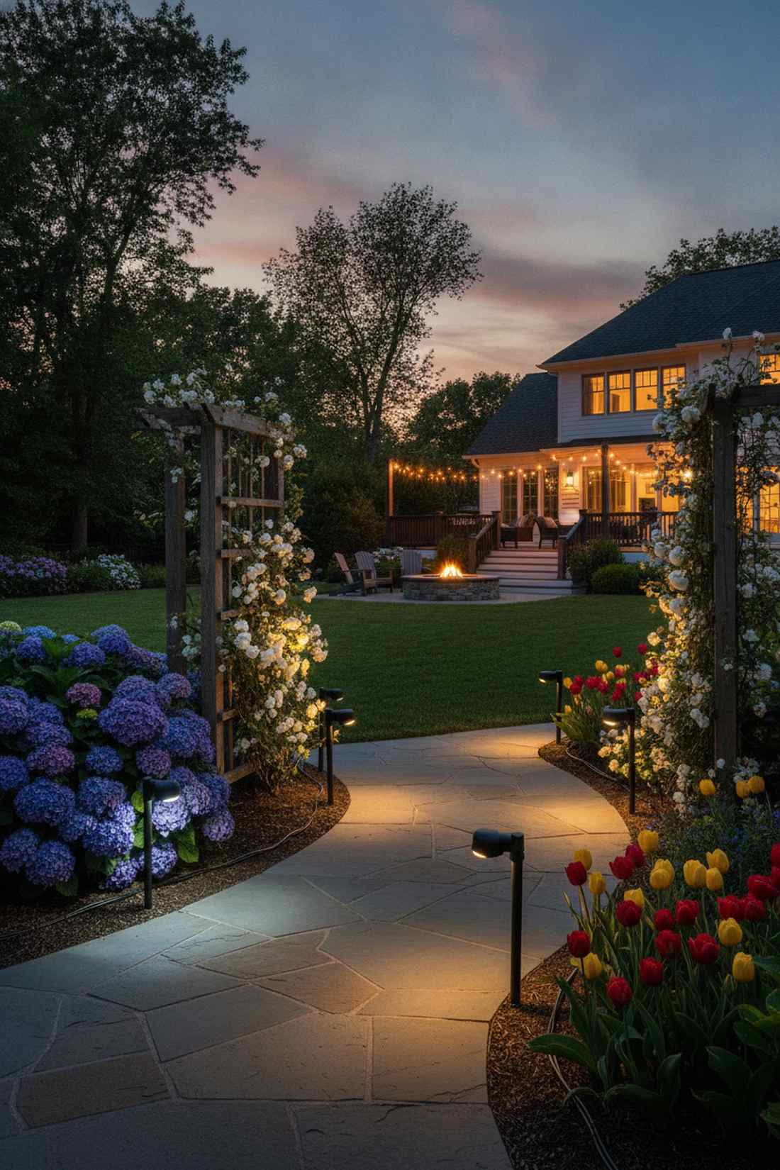 seasonal bloom spotlighting