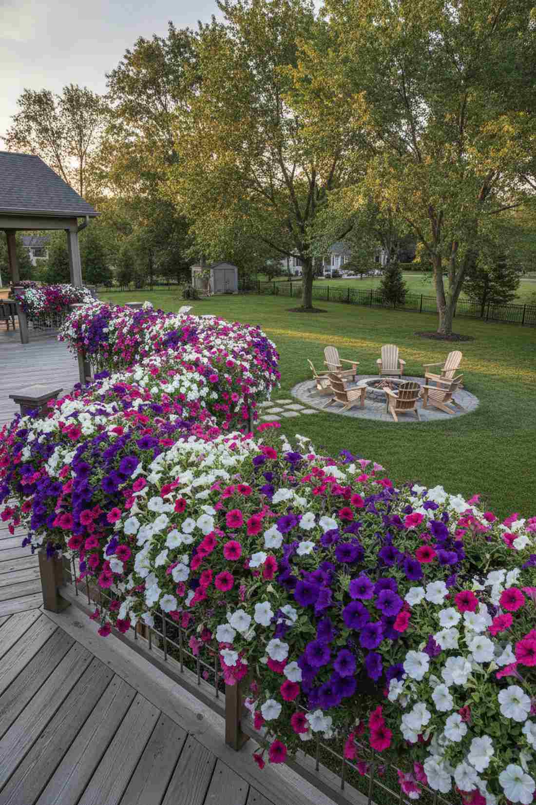 trailing petunia cascade