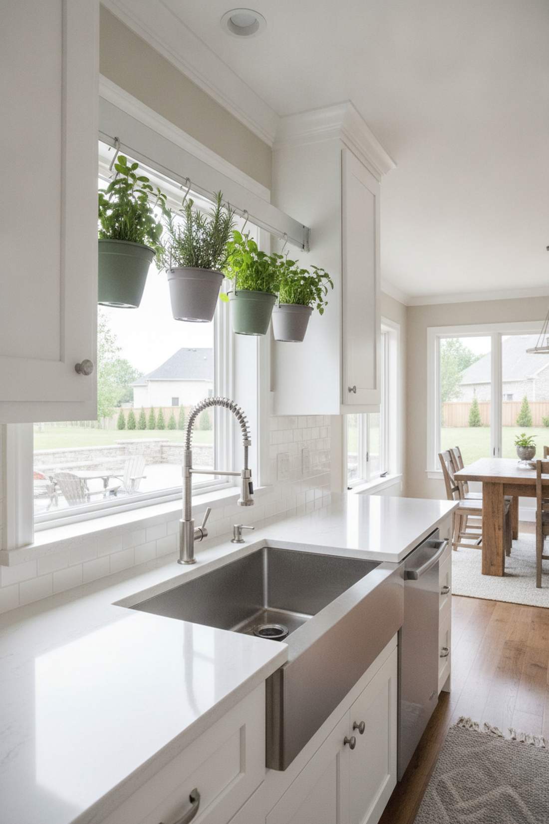 under cabinet hanging rack