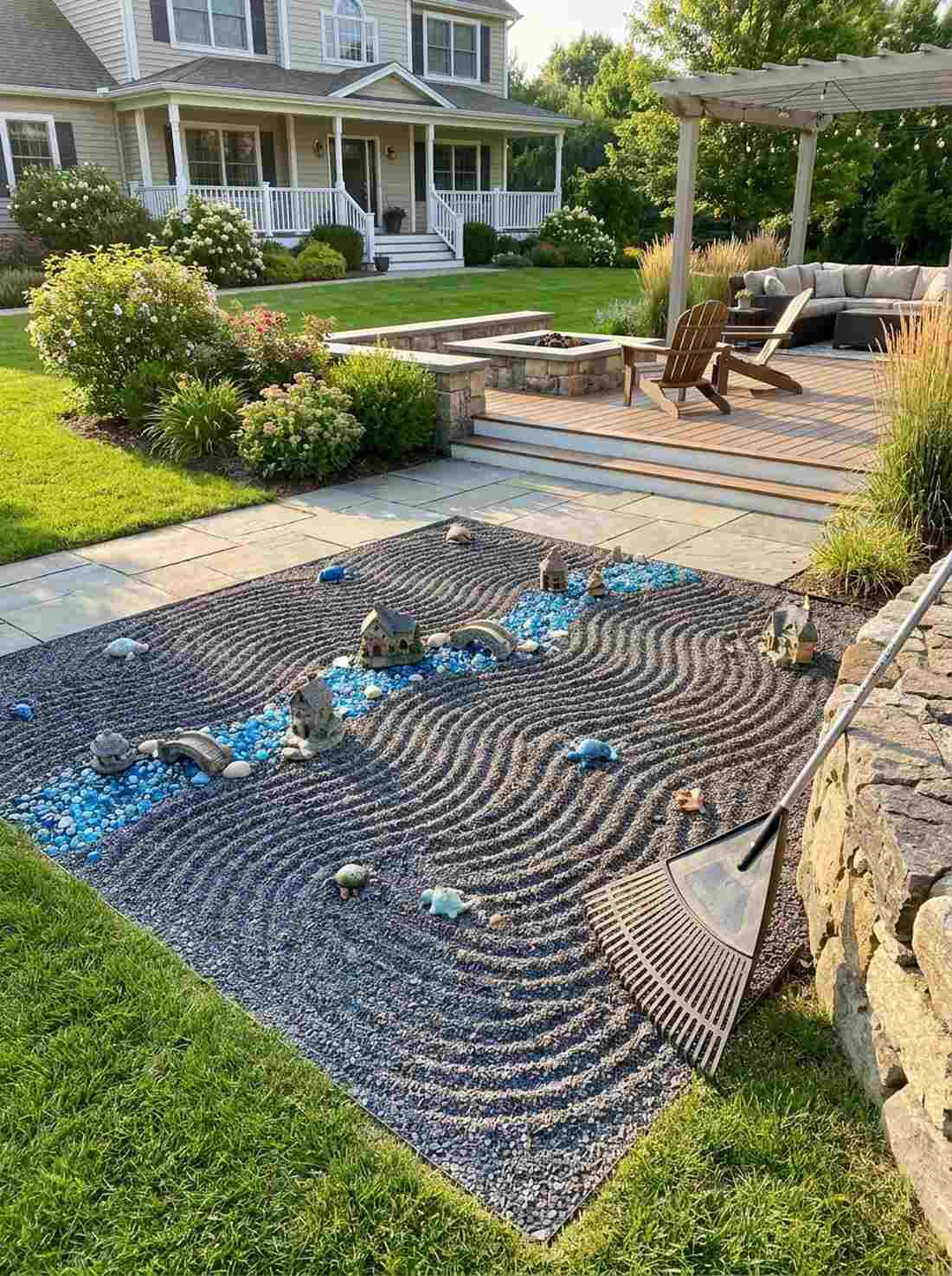 wave pattern undulation