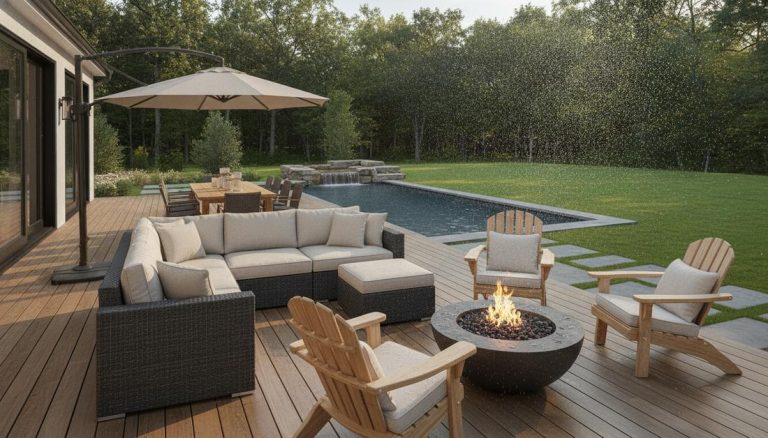 335 garden furniture waterproof vertical