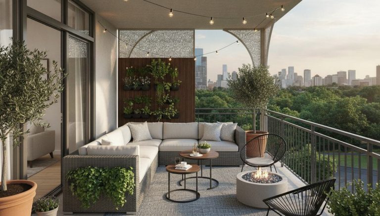 339 garden furniture balcony vertical