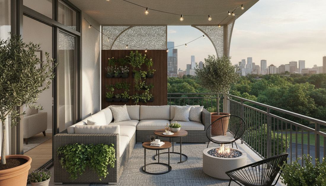 339 garden furniture balcony vertical