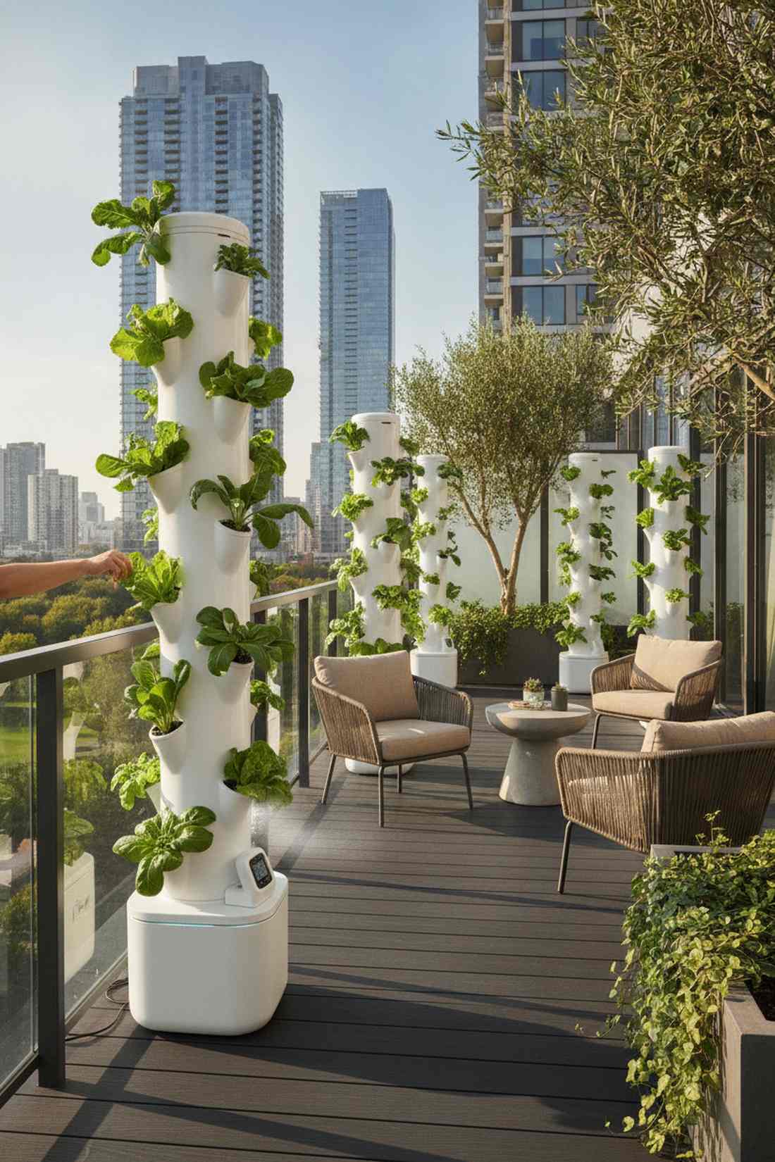 balcony aeroponic gardens