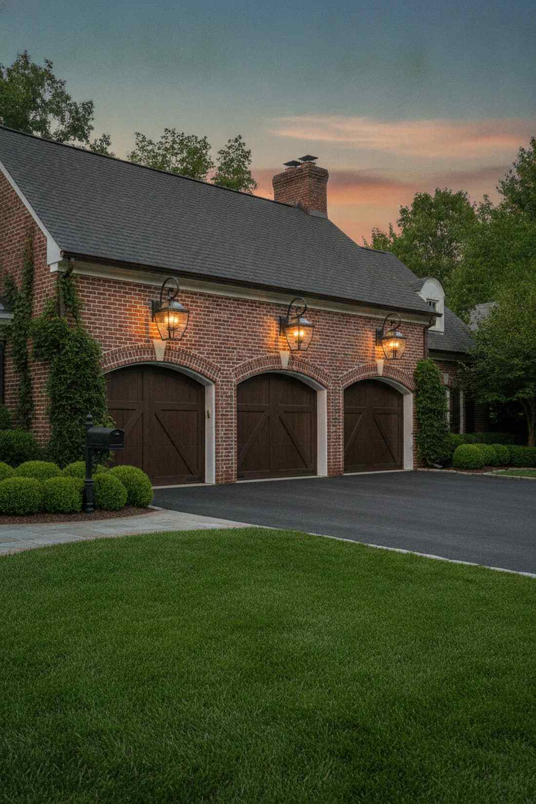 coach style lanterns