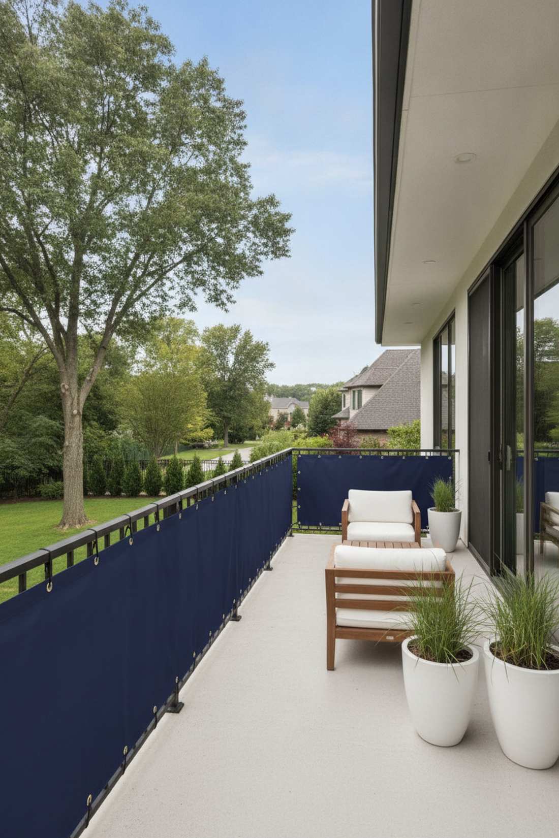 fabric privacy panels