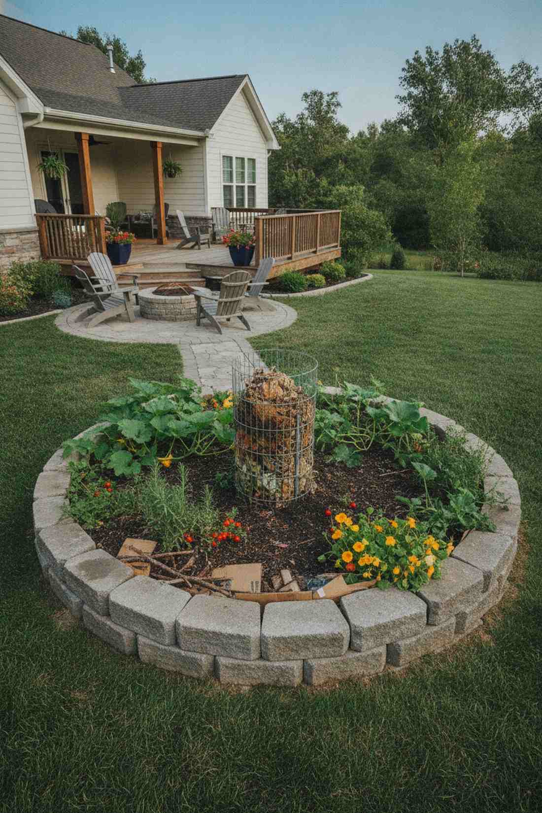 keyhole garden design