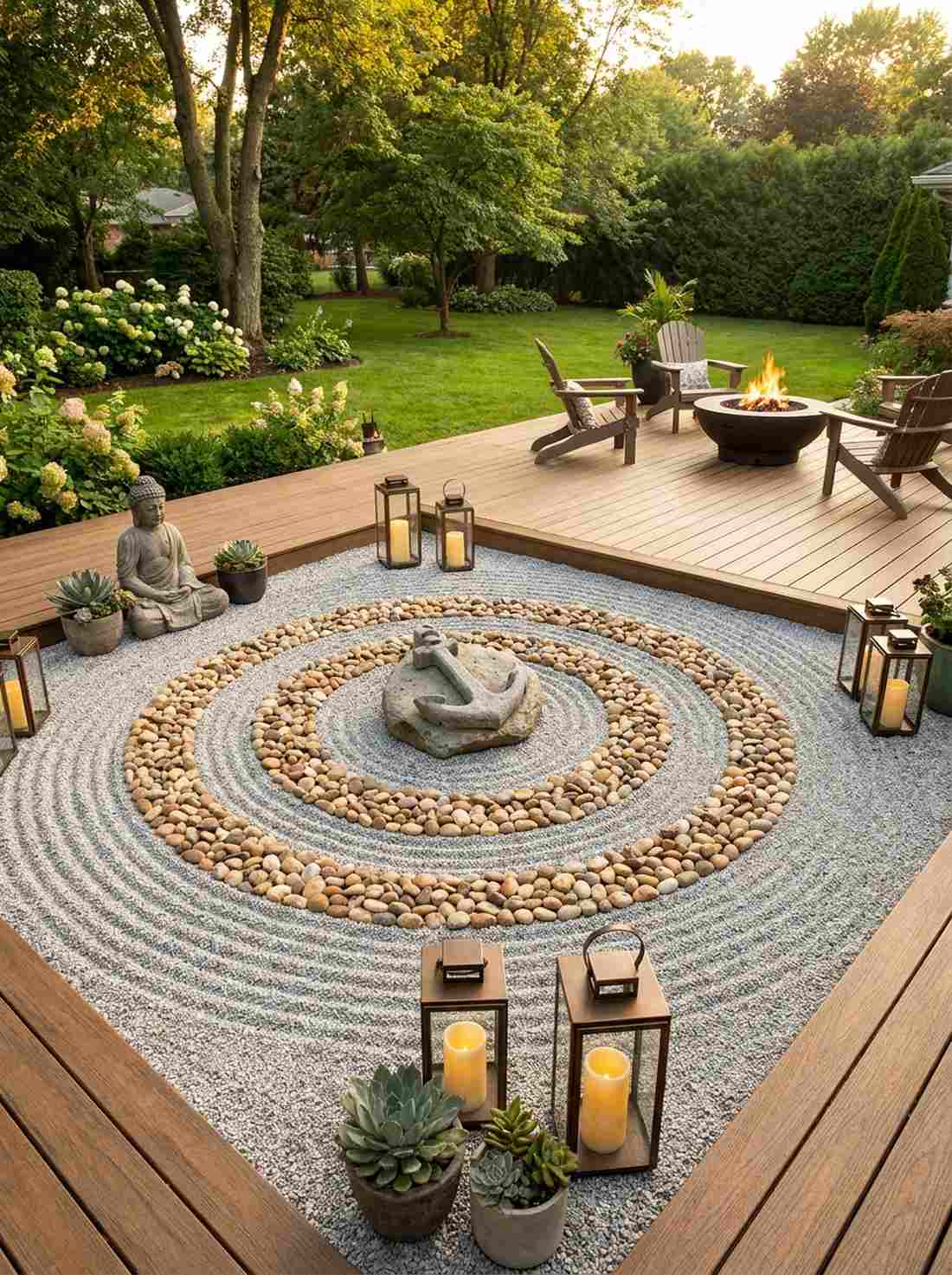 mandala stone circle meditation