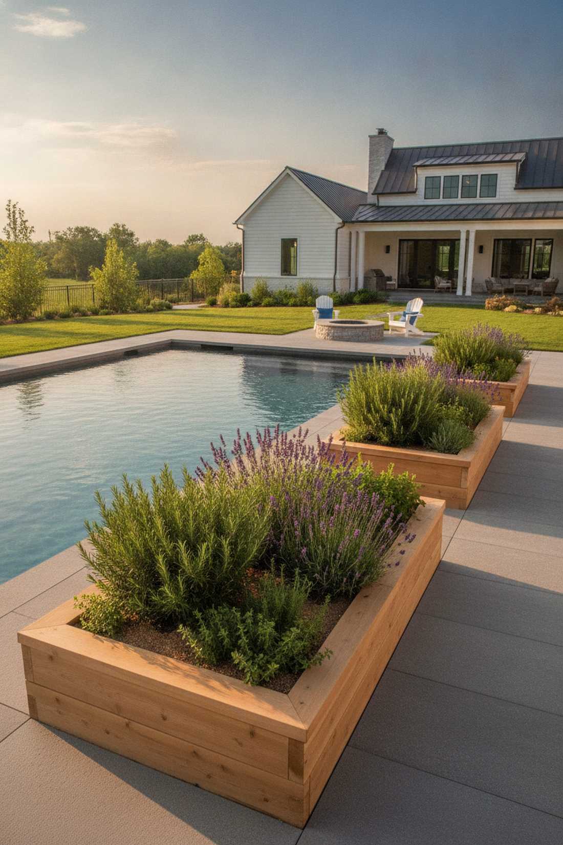 mediterranean herb garden