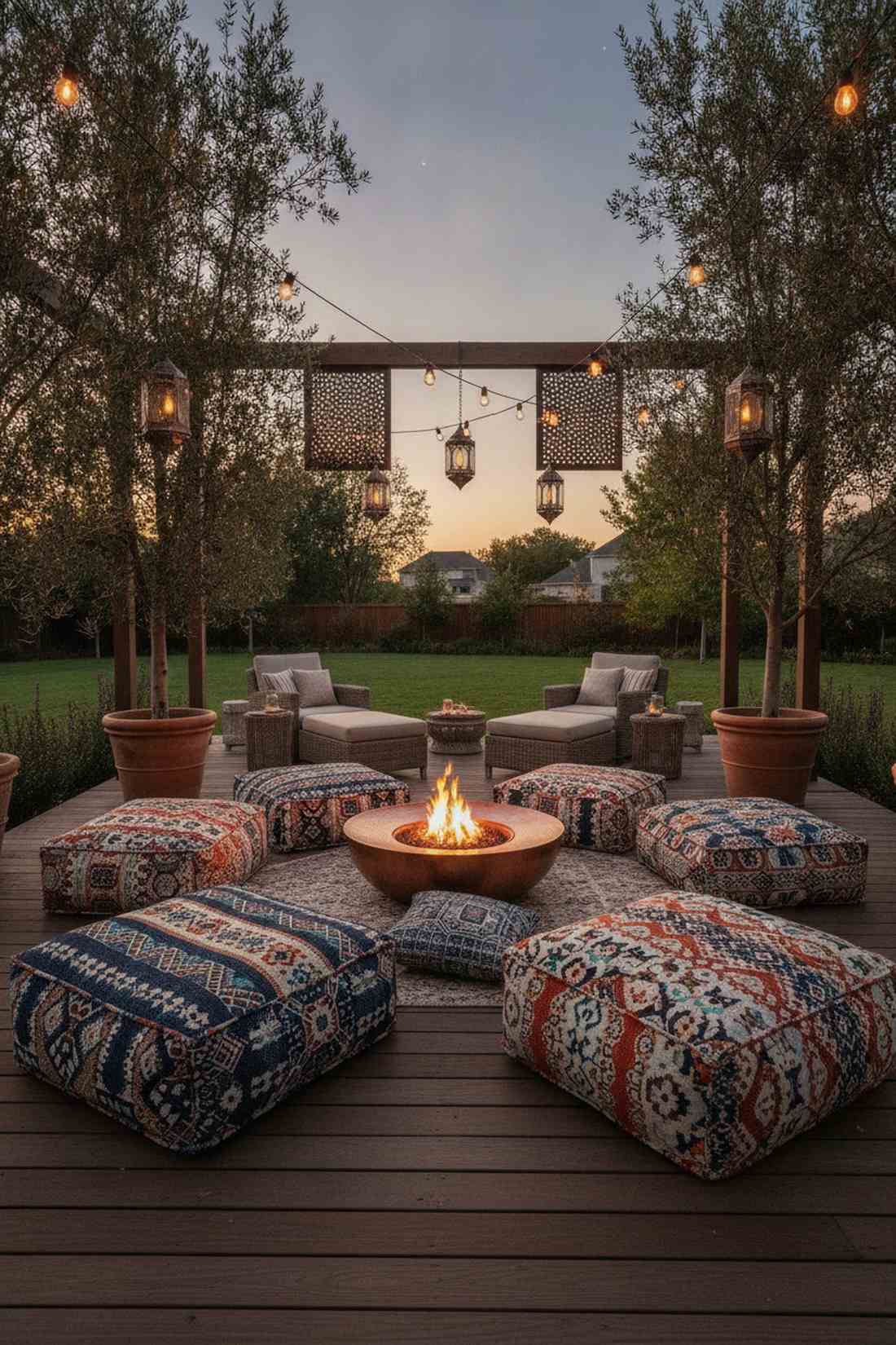 ottoman and pouf supplemental seating