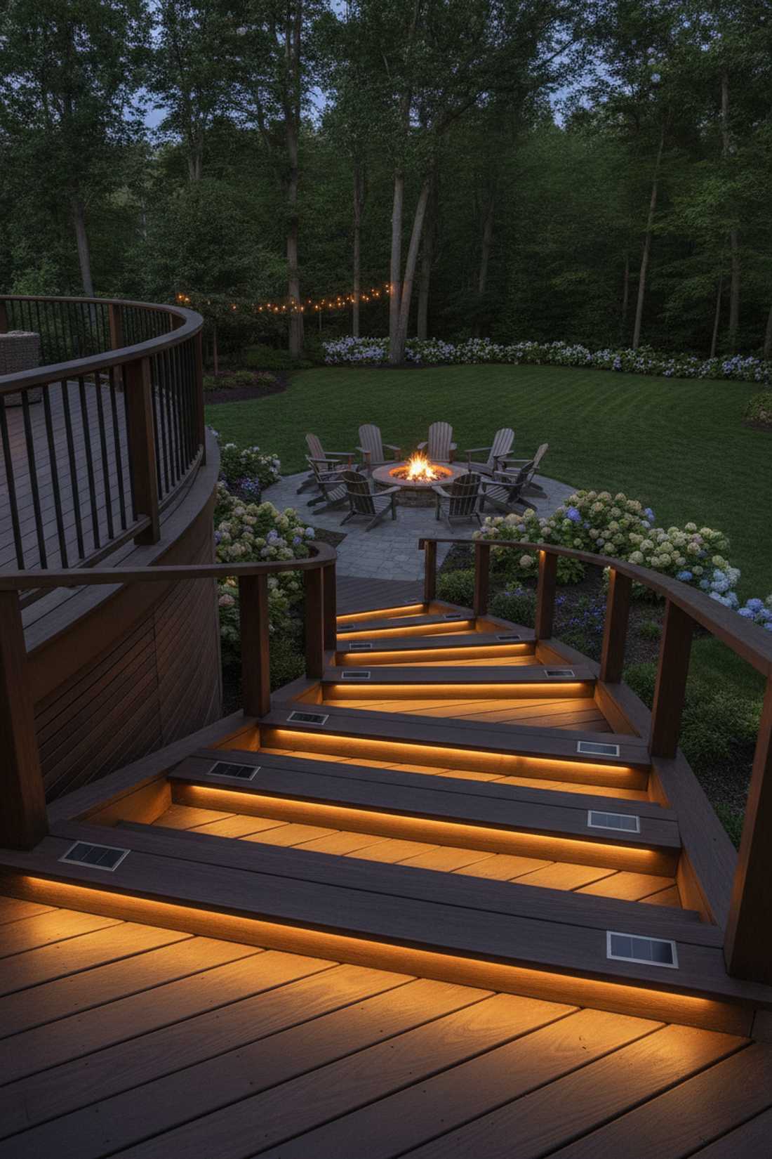 stair tread safety lights