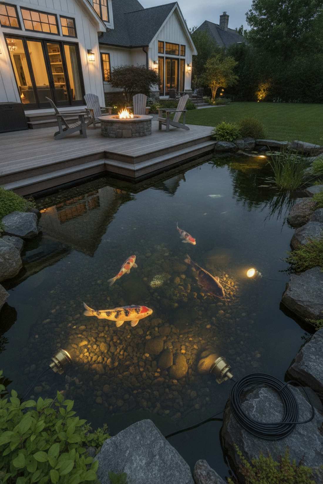 submersible pond lights