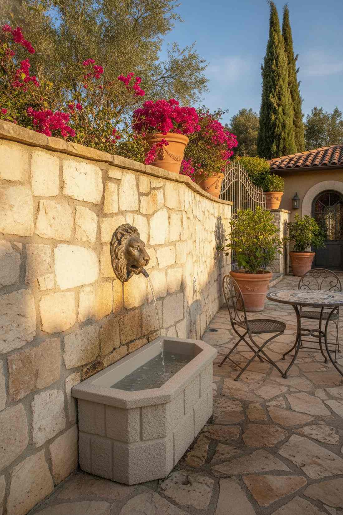 wall mounted spout
