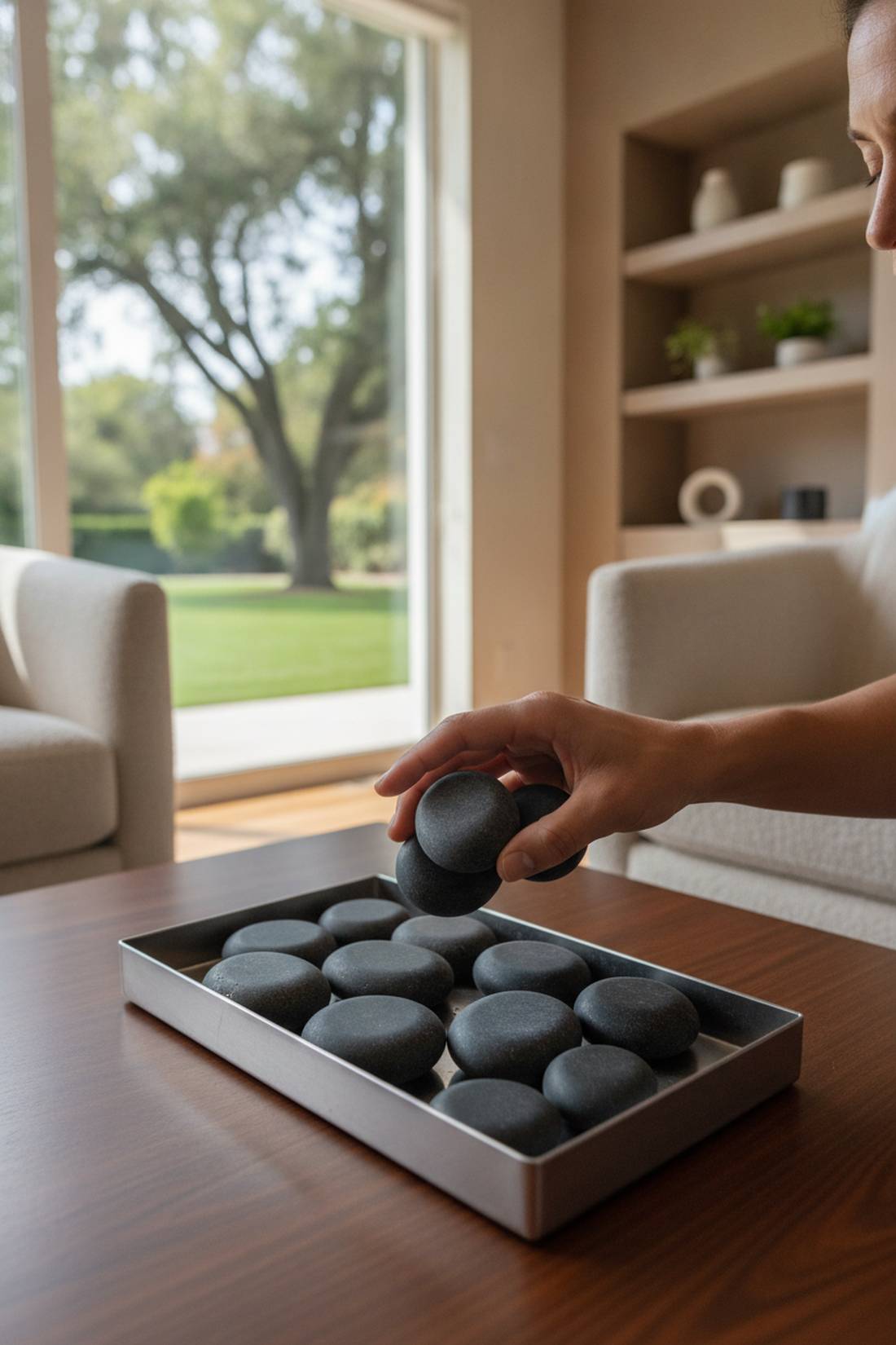 weighted grounding stones