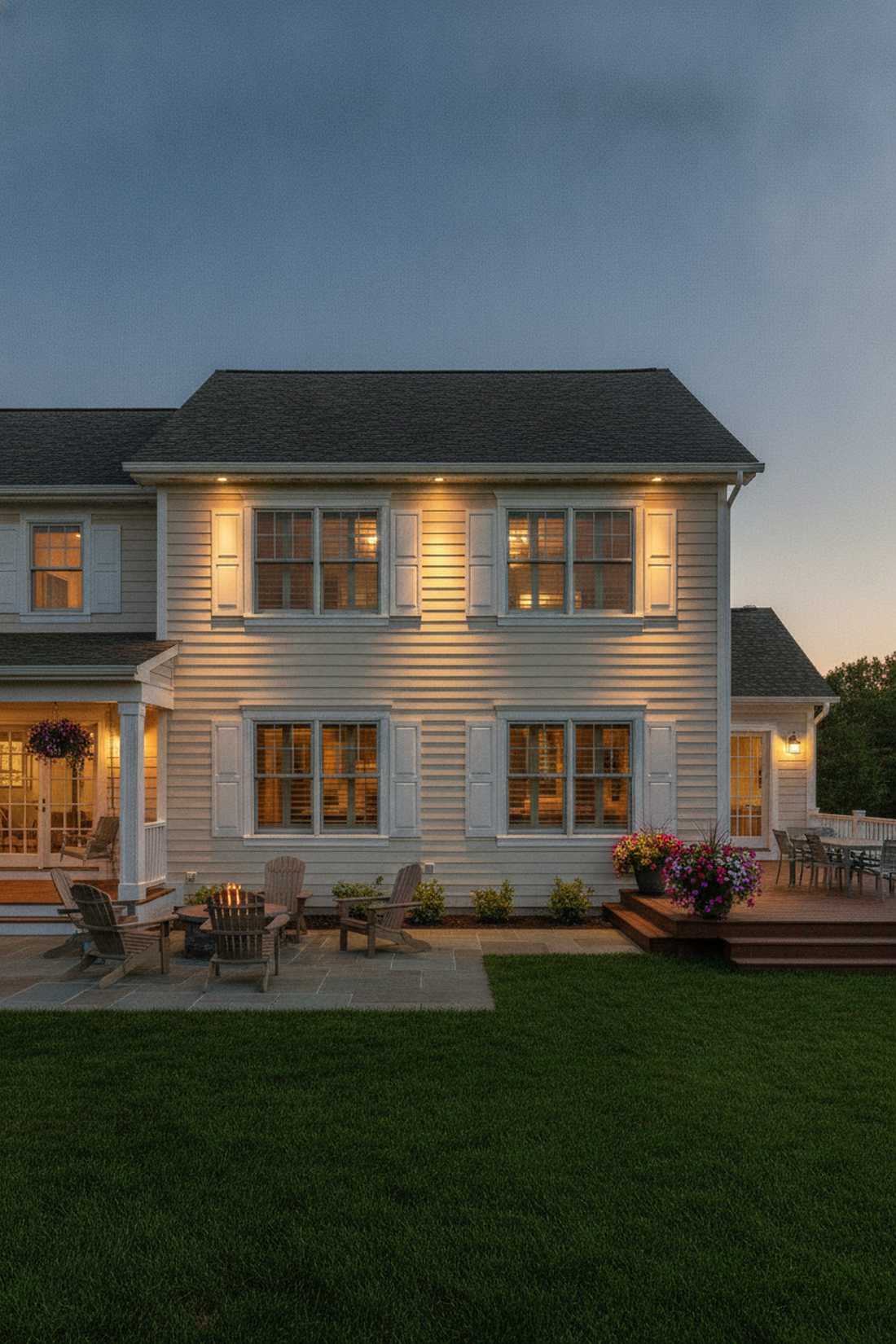window trim accent lighting
