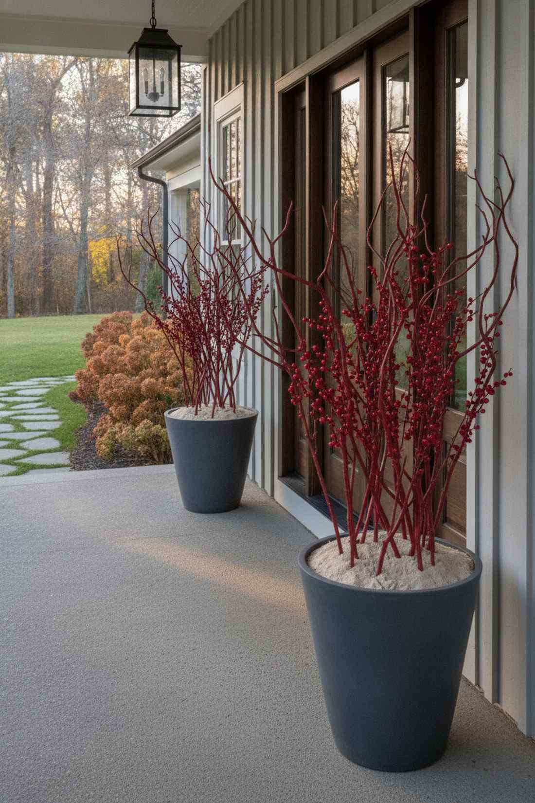 winter berry branches