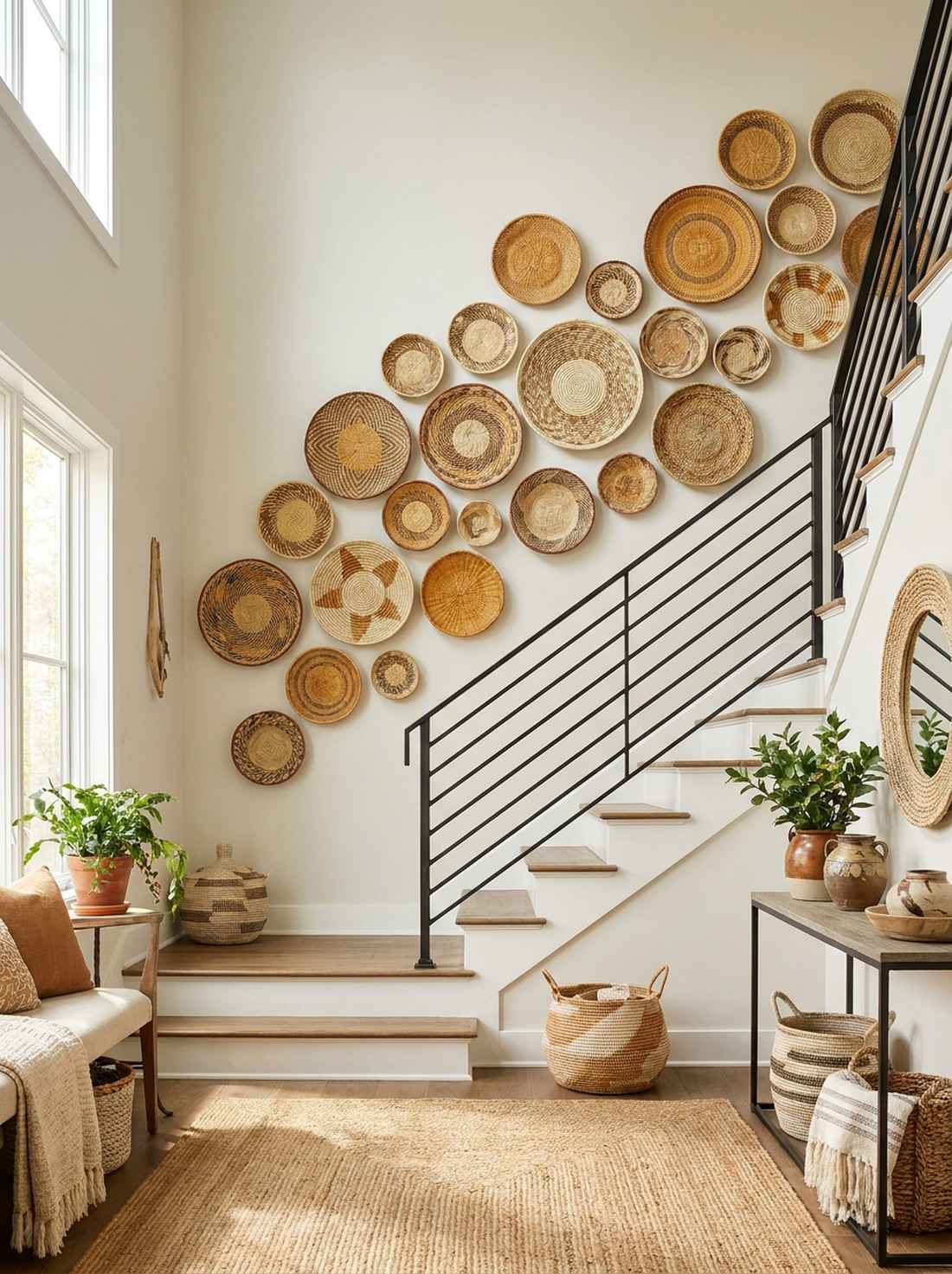 woven wall baskets