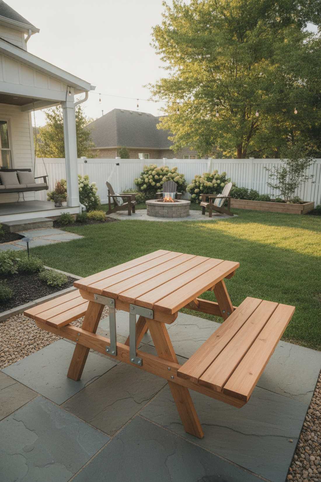 convertible bench to table