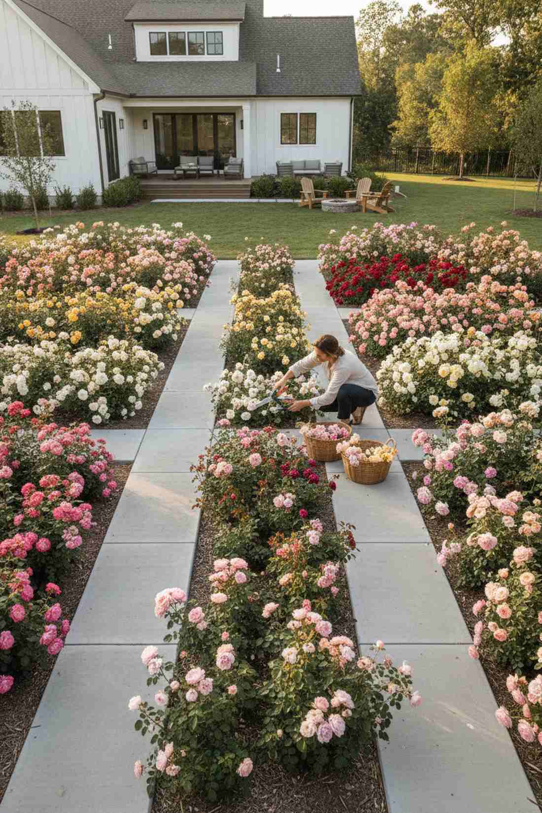 cutting garden harvest lanes