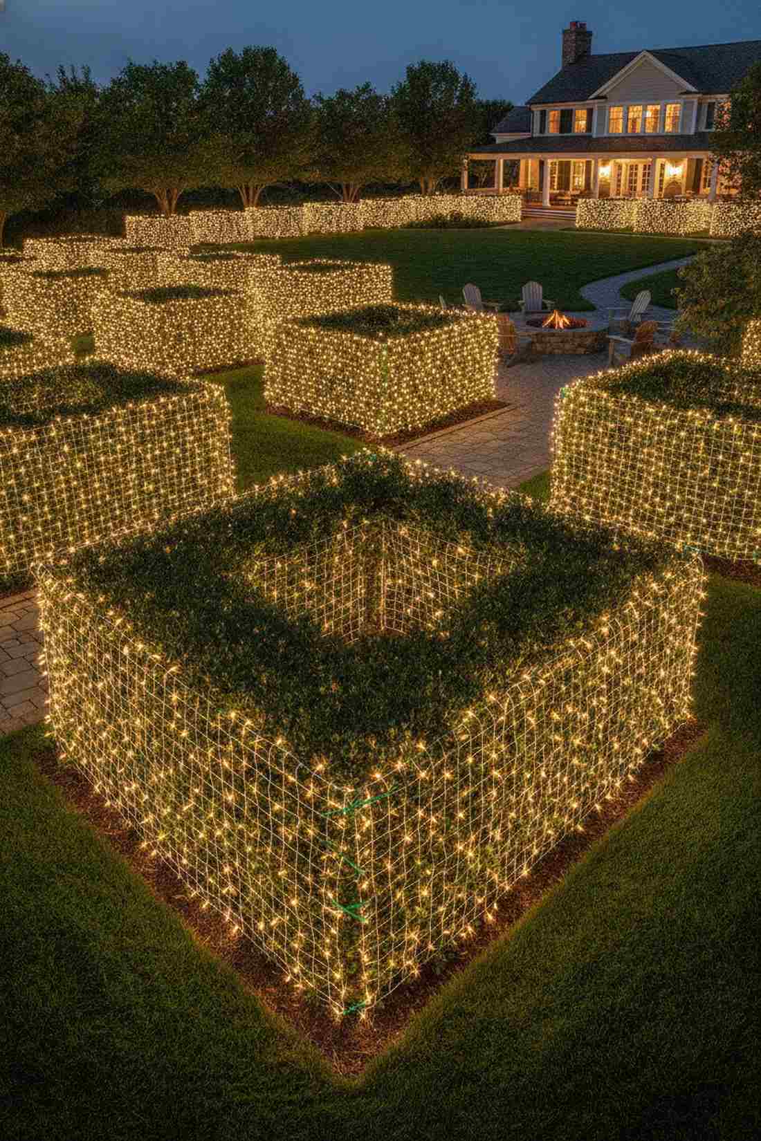 hedge and shrub wrapping