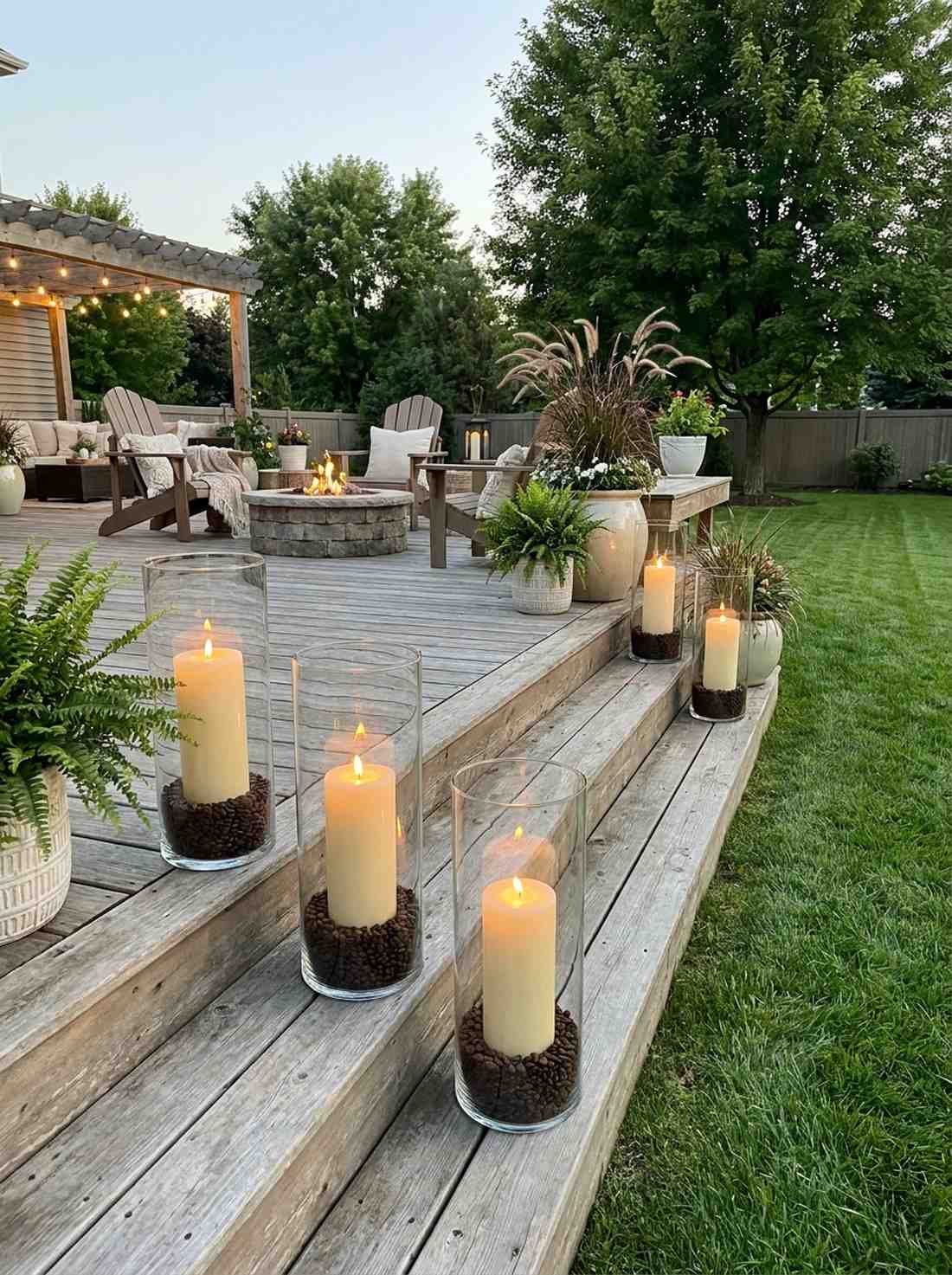 hurricane candle columns