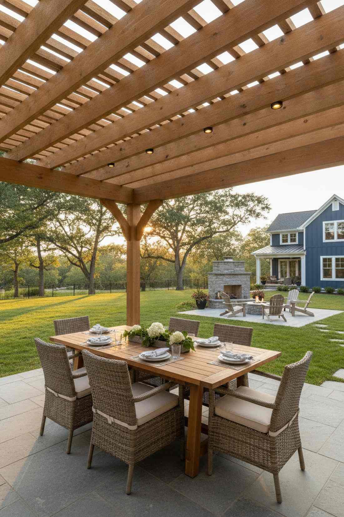 pergola beam downlights