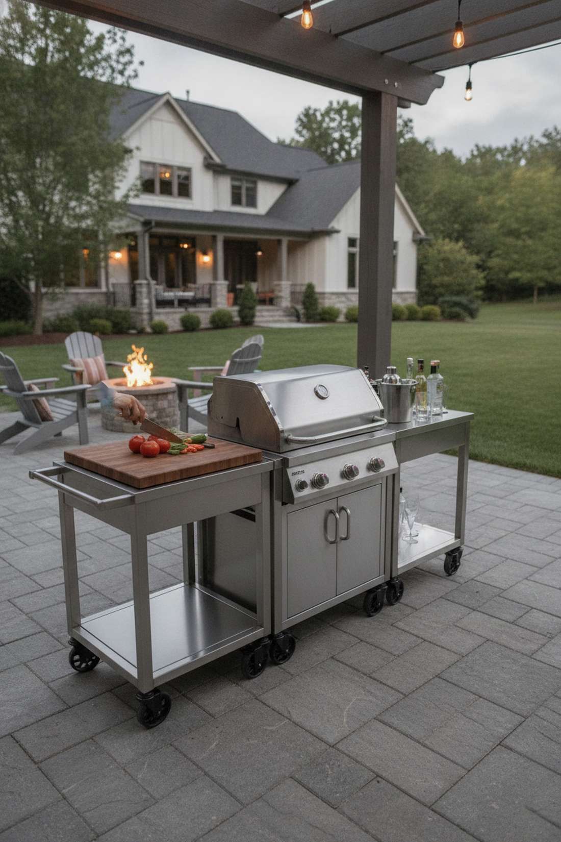 rolling cart system