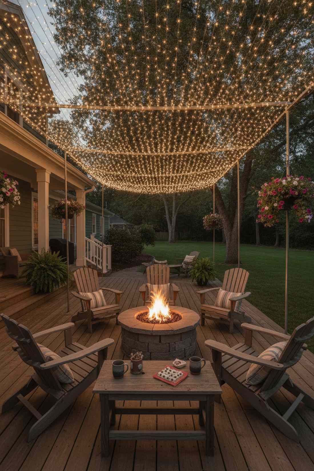 string light canopy coverage