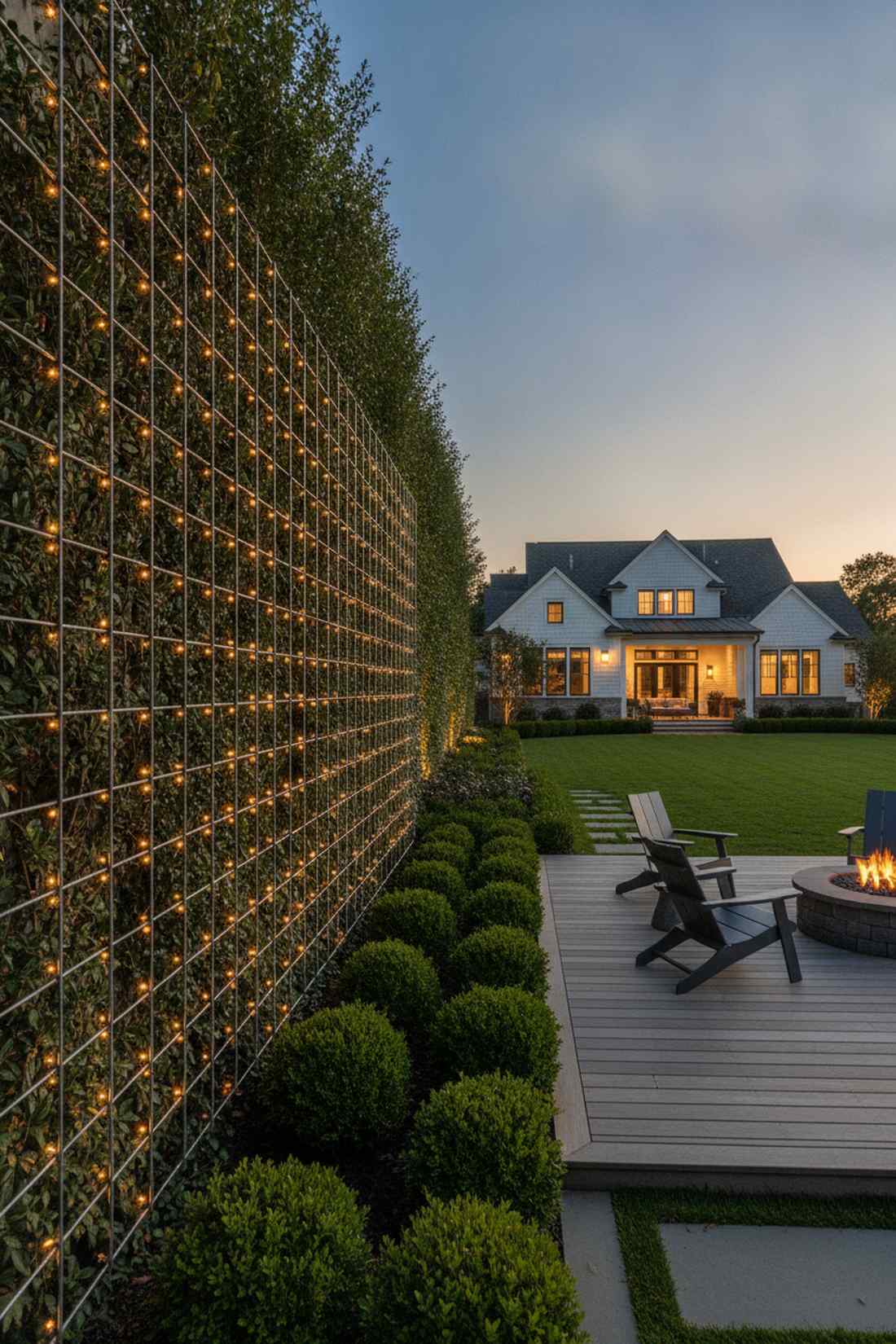 trellis grid pattern
