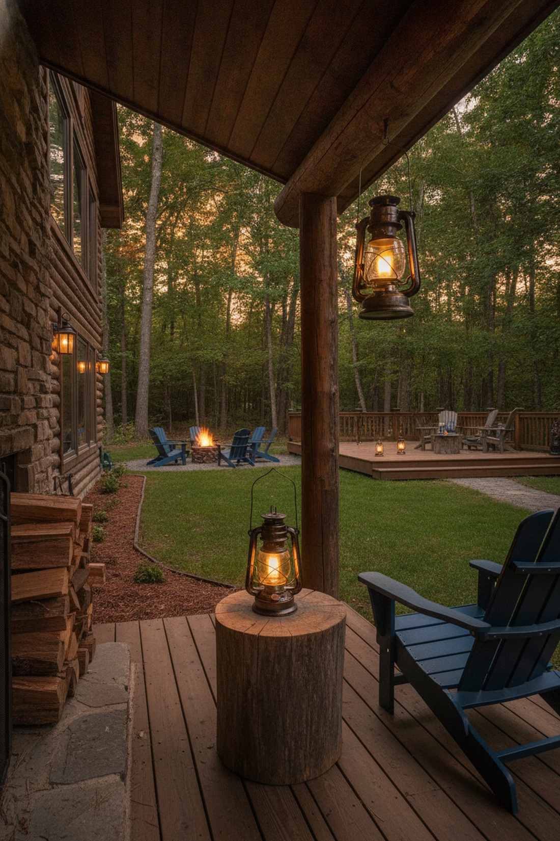 vintage camping lanterns