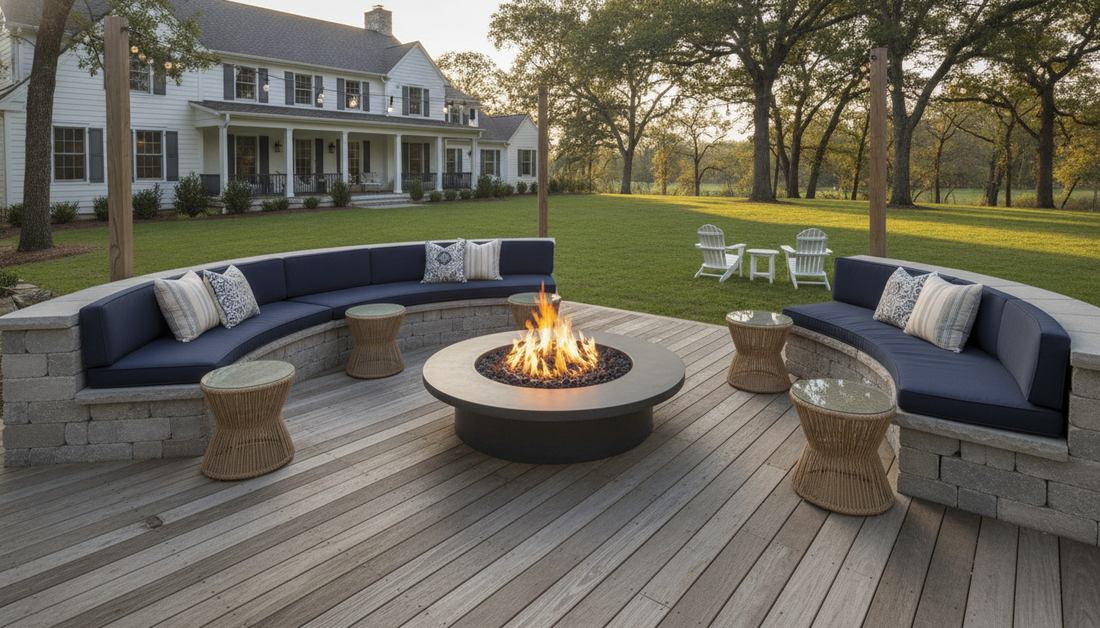 355 outdoor seating round vertical