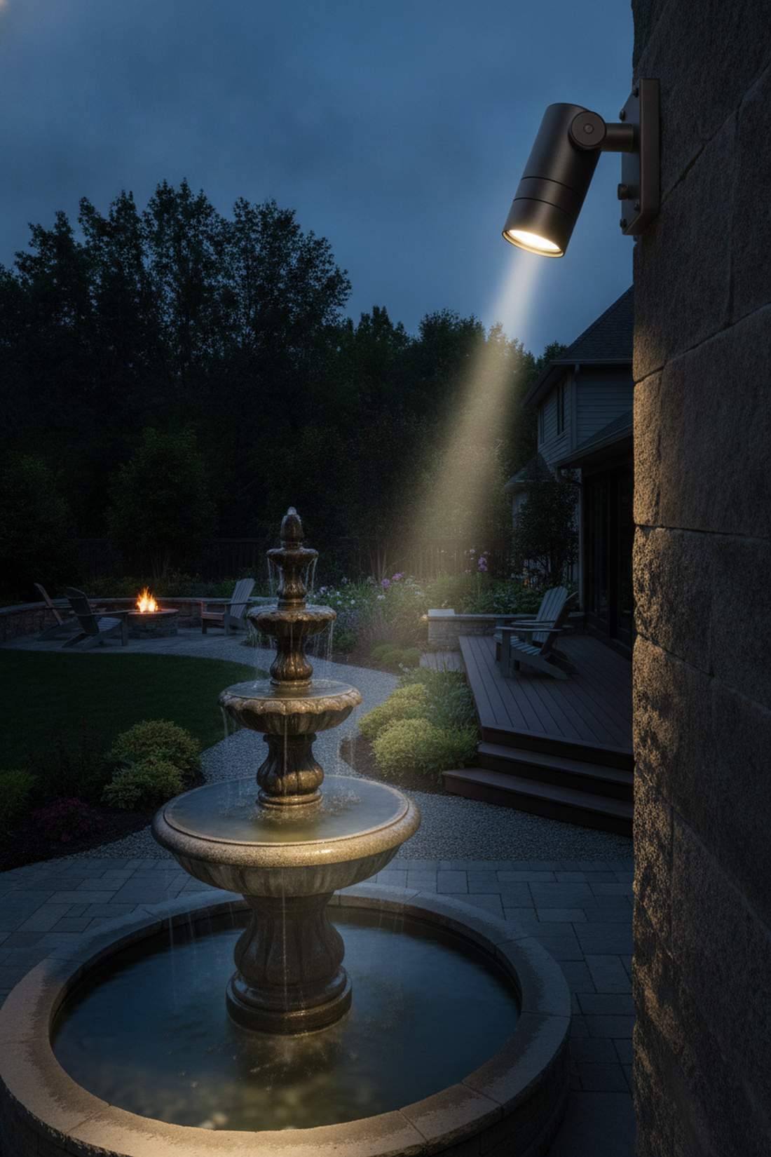 adjustable spotlight wall mount