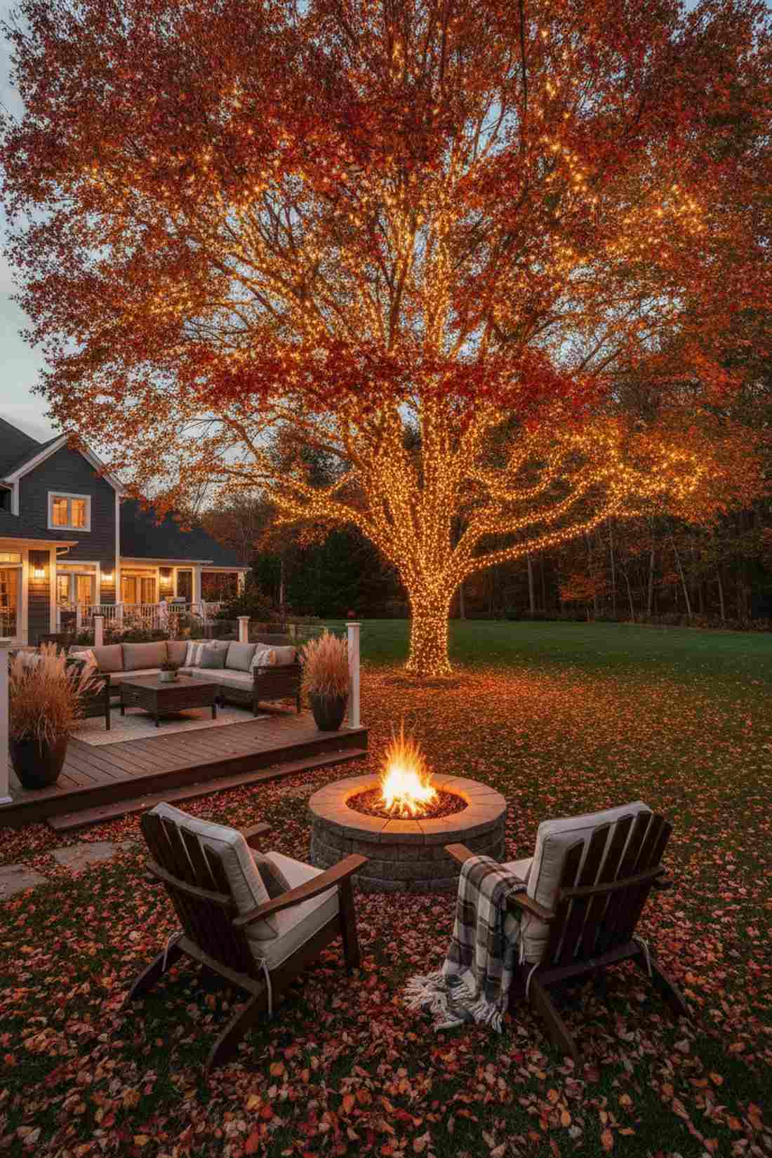 autumn transition lighting