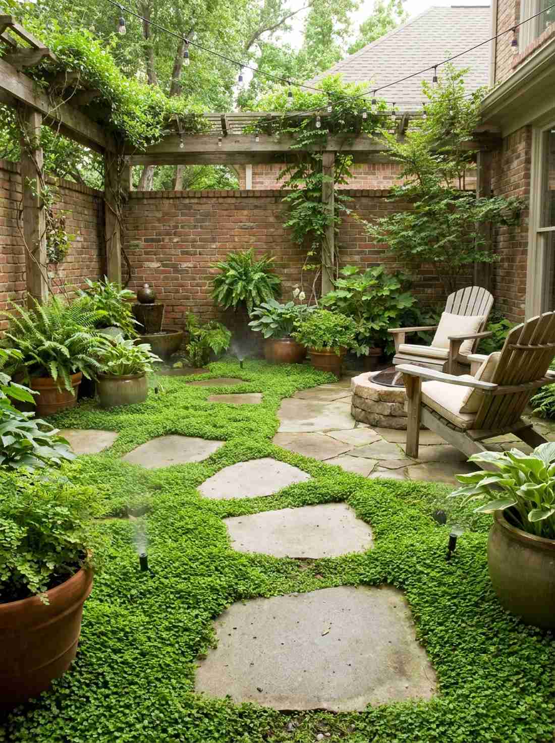 baby tears living paving