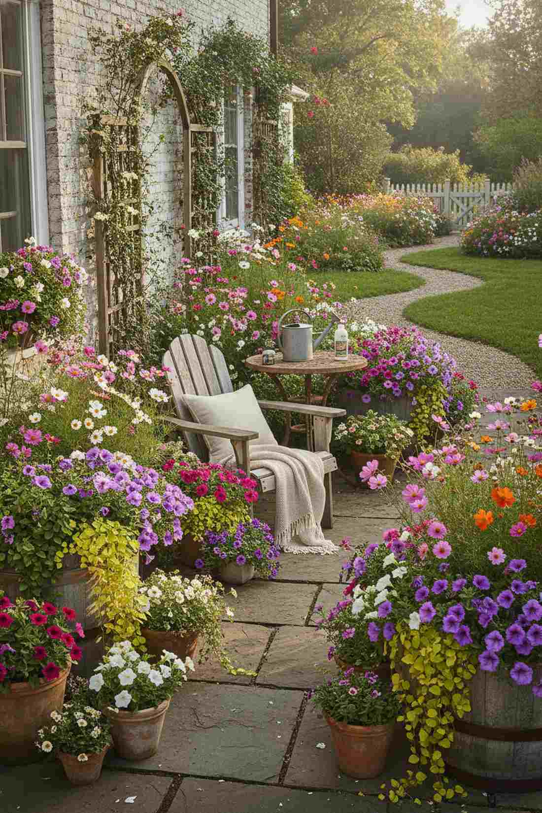 cottage garden overflow