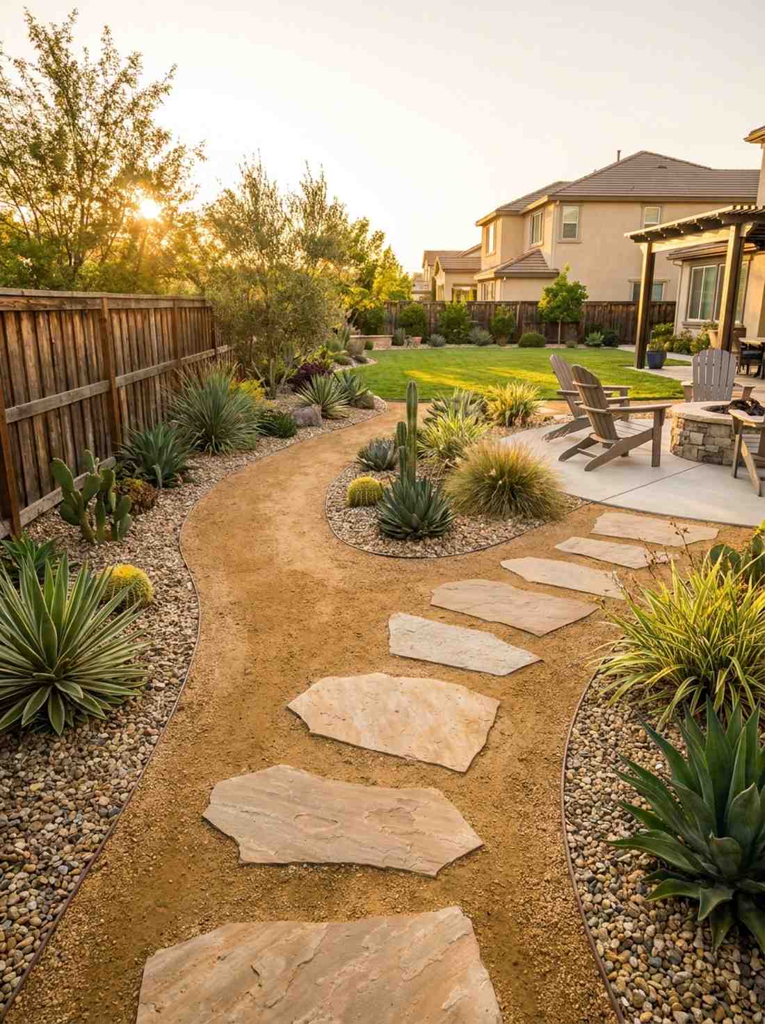 decomposed granite stone path