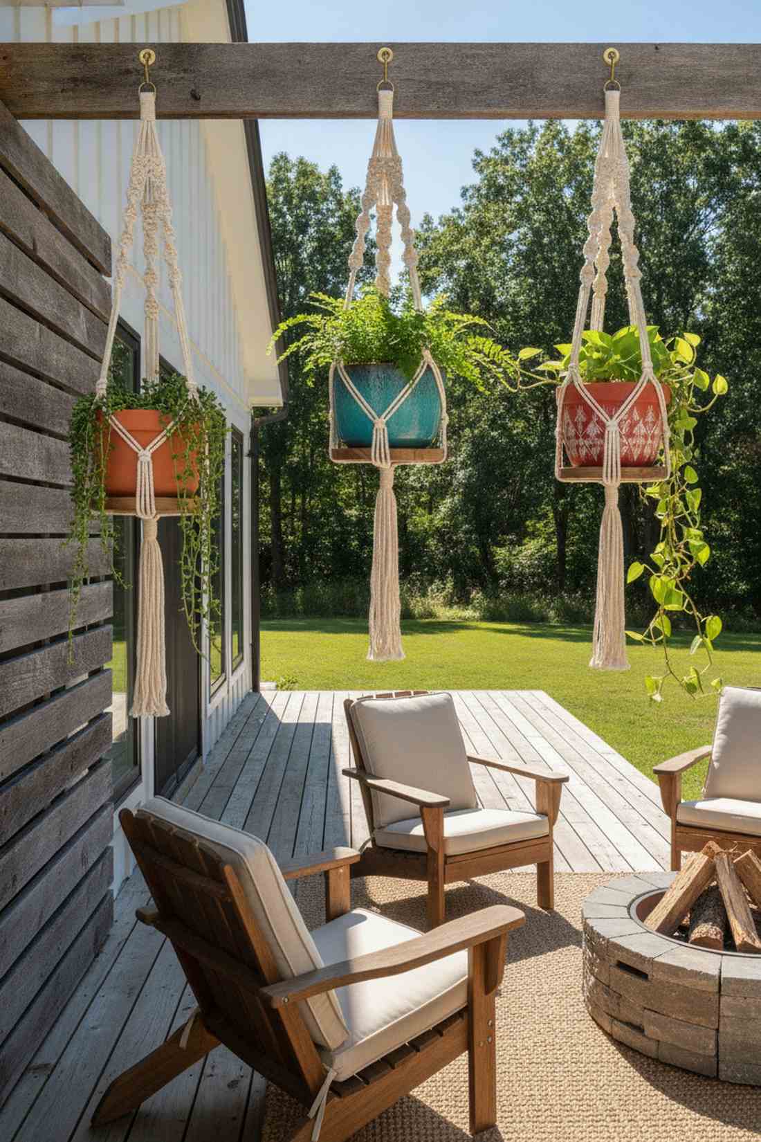 macrame plant hangers