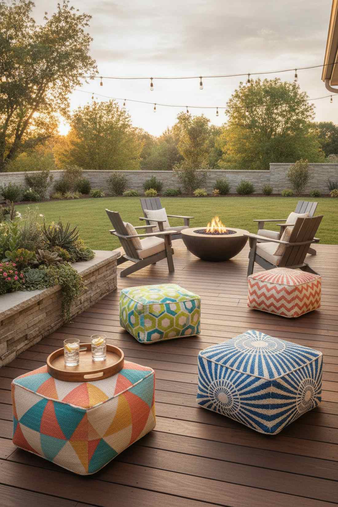 ottoman pouf flexibility