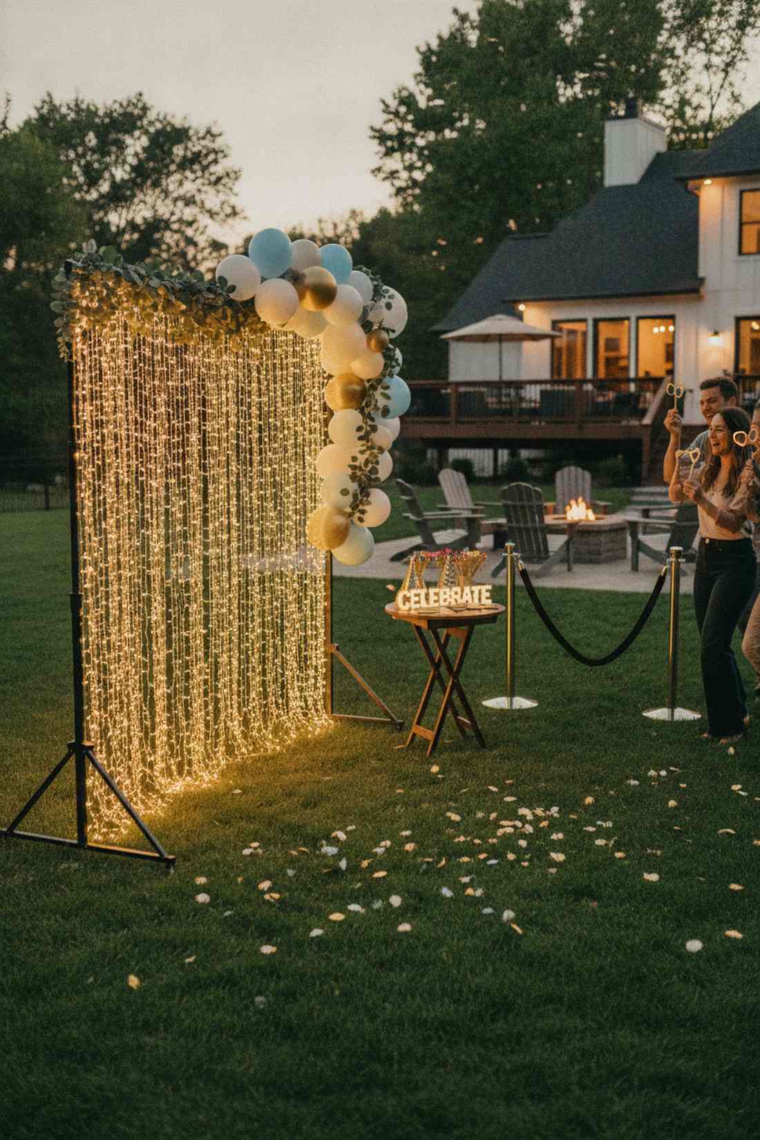 party backdrop walls