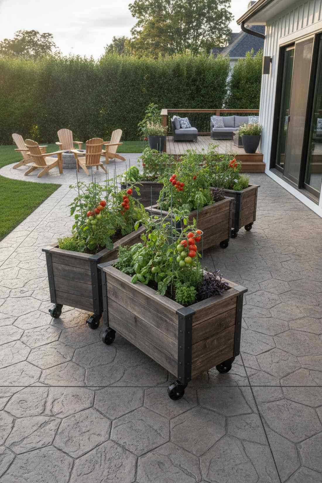 rolling mobile garden