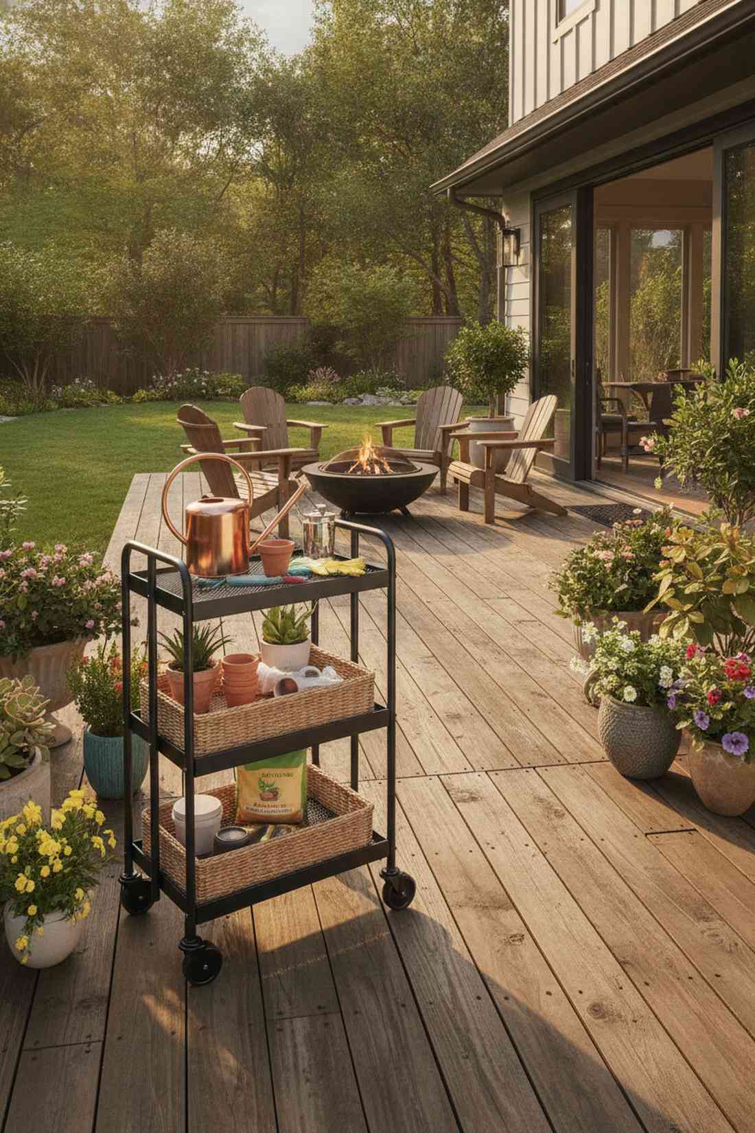 rolling storage carts