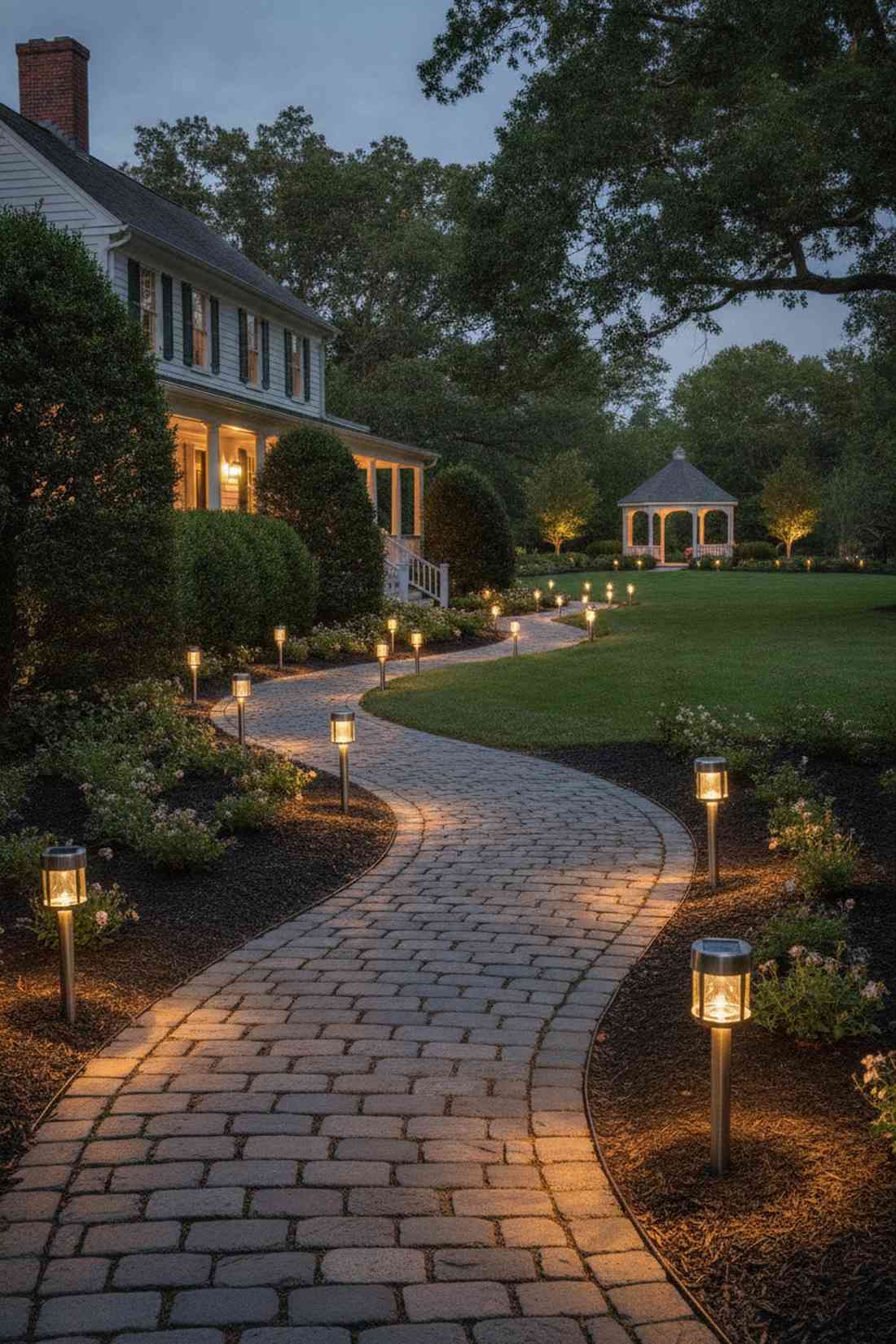 solar pathway stake lights