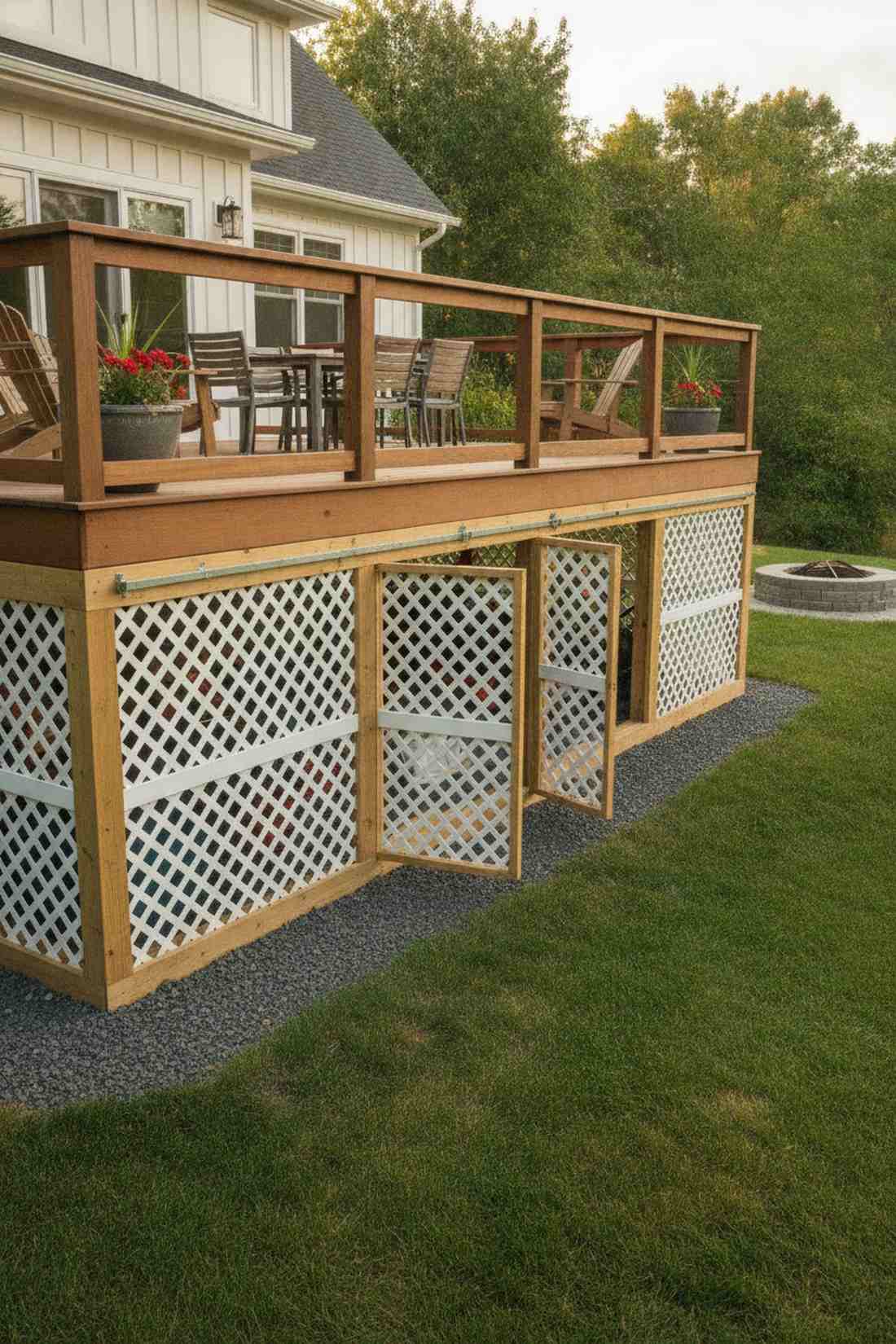 under deck storage