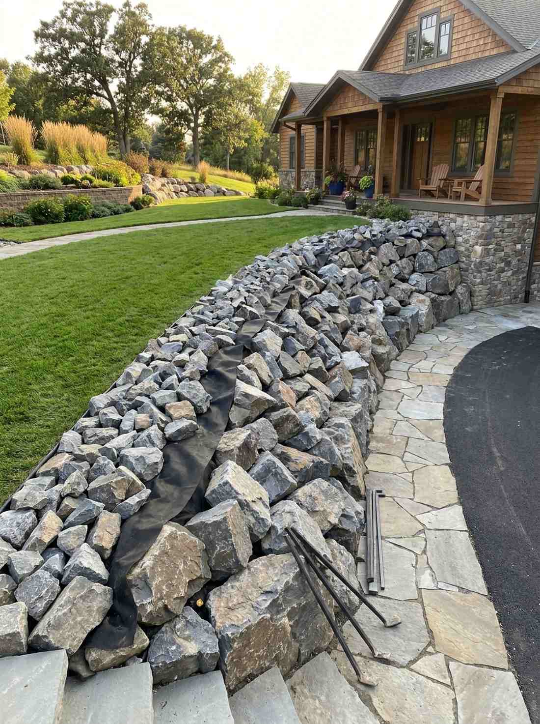 anti erosion riprap edging