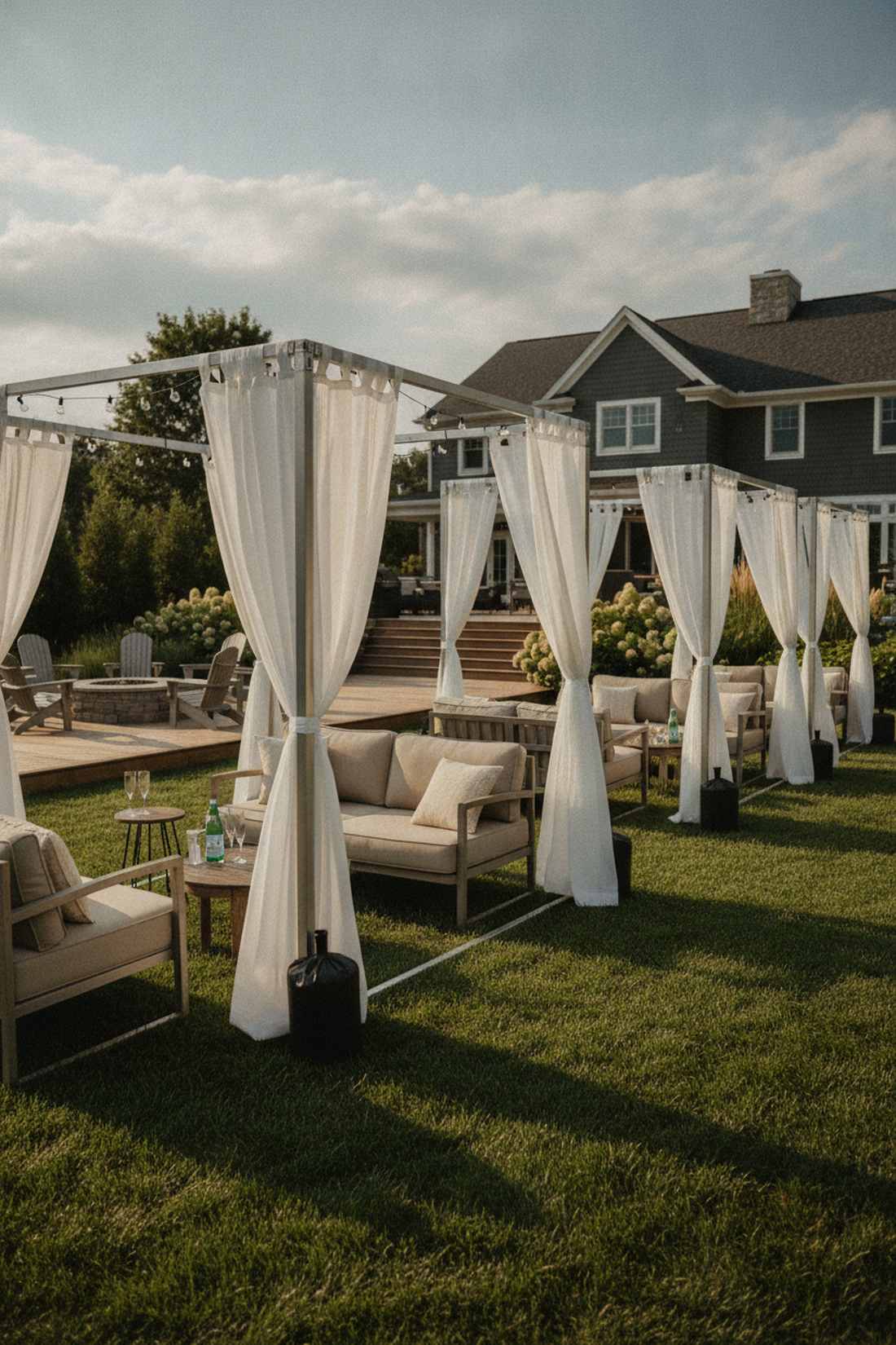 cabana enclosed seating